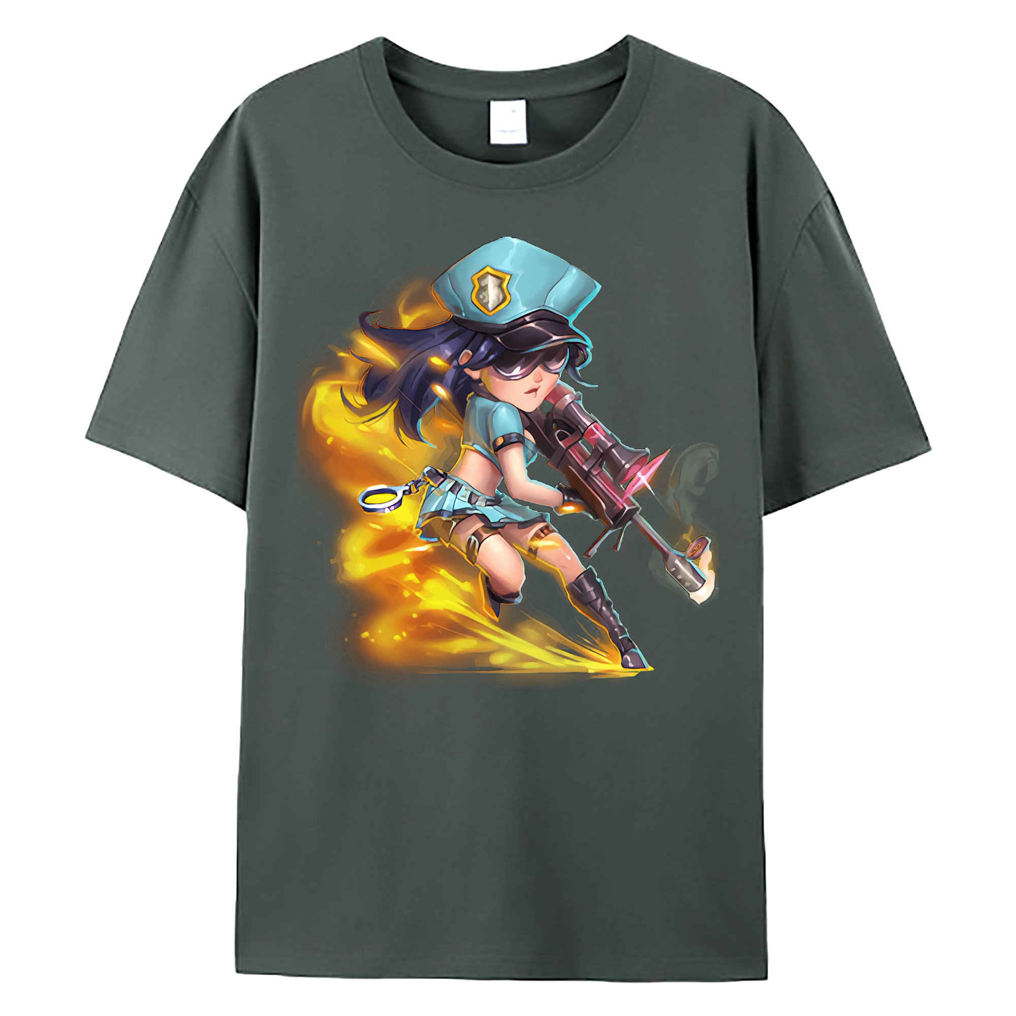 （画像用） リーグ・オブ・レジェンド League of Legends LOL 綿100％ メンズ半袖Tシャツ｜肌触りやわらか＆通気性